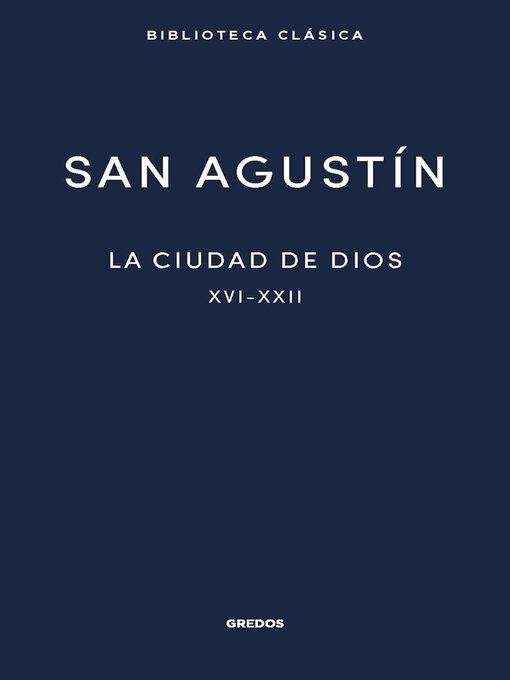 Title details for La ciudad de Dios III by San Agustín - Available